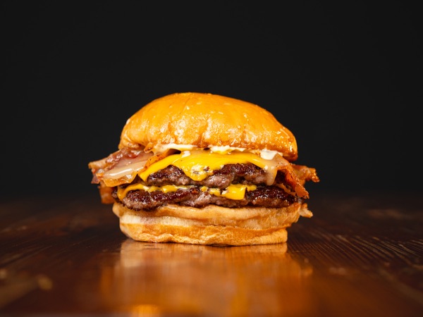 Bacon Honey doble con cheddar y bacon